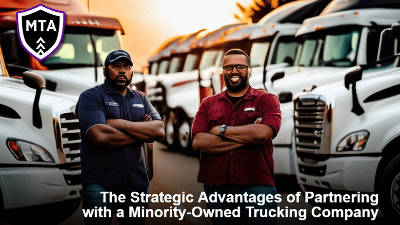 The Strategic Advantages of Partnering with a Minority-Owned Trucking Company